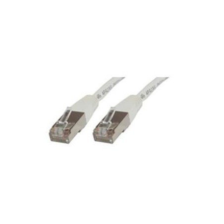 MicroConnect FUTP CAT5e 1m White PVC Network Cable - High Quality & Durable (B-FTP501W)